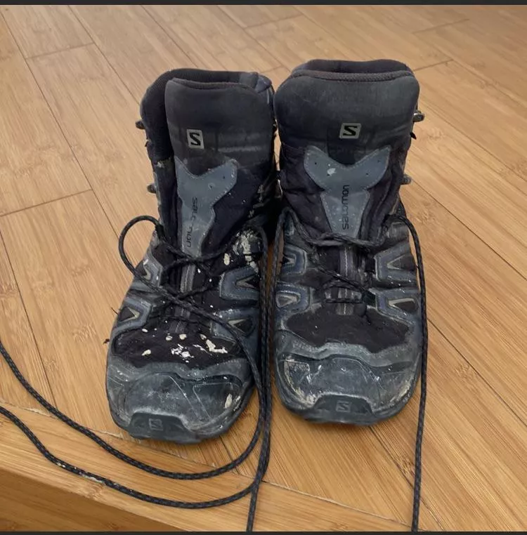 Does anyone have any experience with Salomon X-Lite boots? Is the toe wider than the standard running shoe?