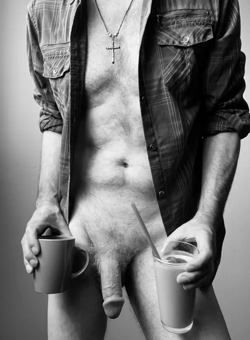 I’ll trade my coffee for a taste of your…smoothie…