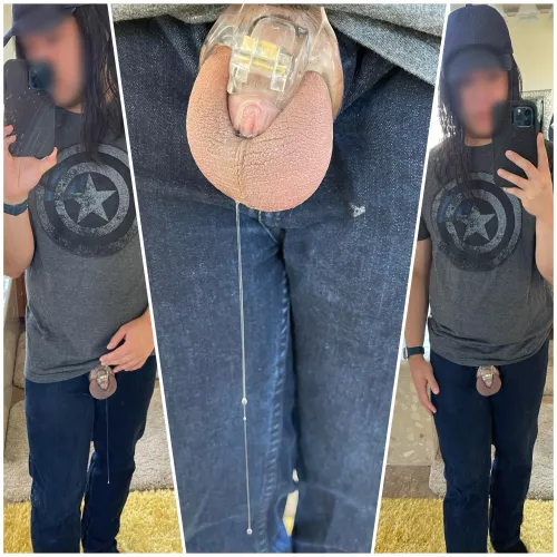 my record for the LONGEST leak ever 💧 not sure if I should be embarrassed or proud >.<