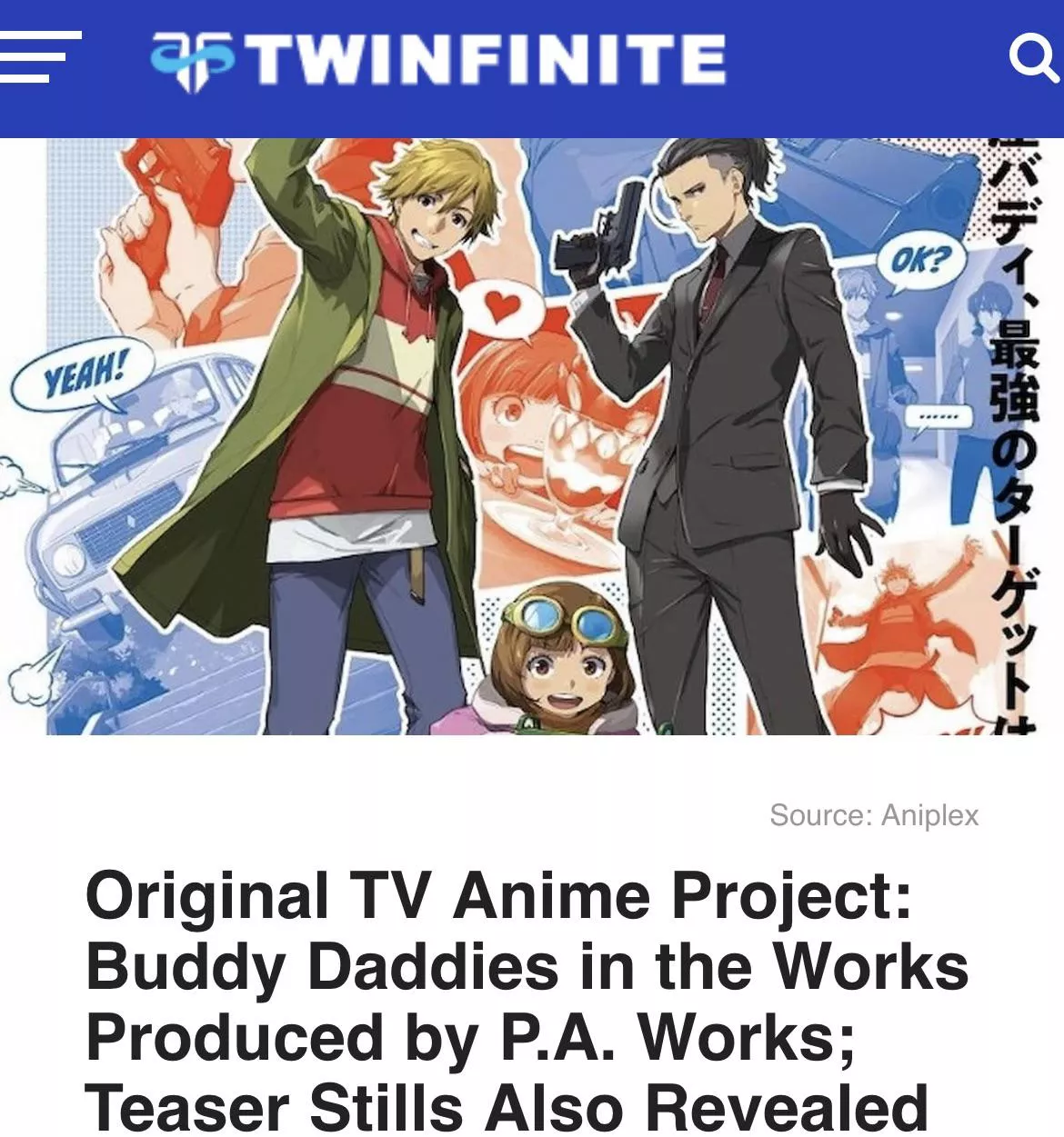 Of COURSE it had to be an anime original… I was so desperate for this to be a manga…