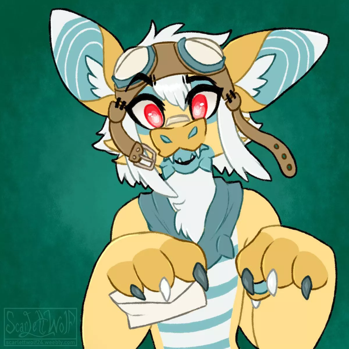 💌Oh no! Looks like they delivered the letter to the wrong house! (@ScarlettWolf24)