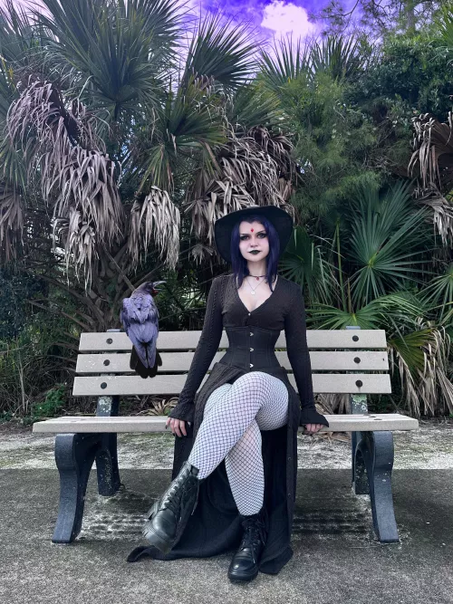 Witch Raven by soot_sprite_o