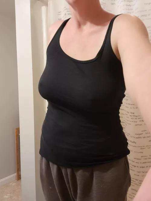 After a long day of milfing about I have to take my bra off and set the girls free. It's part of how I unwind!