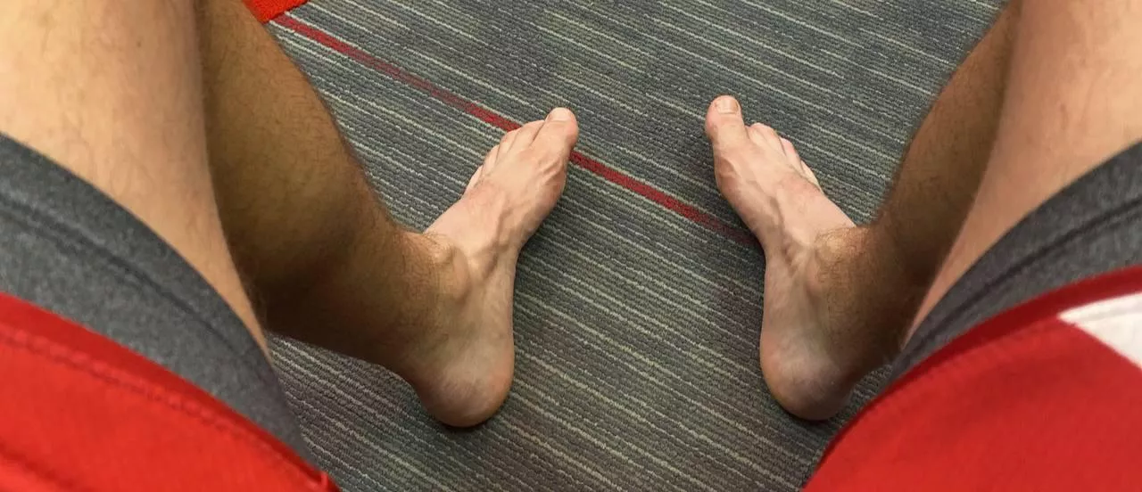 College athlete feet - my friend is curious if you like his feet… what do you think?