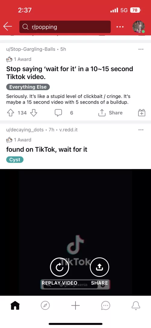 I know this isn’t normal popping content but it was too funny not to share😂