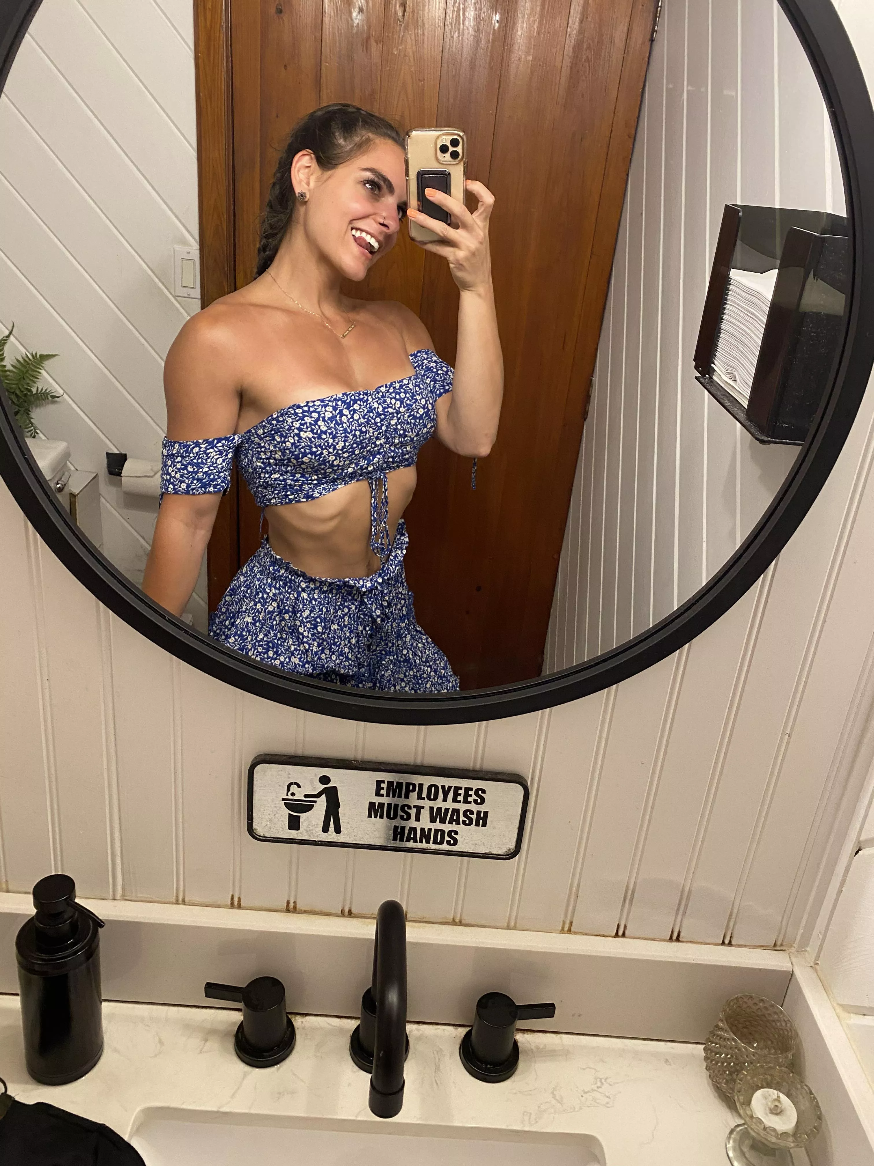 I like this dress, but I like it more on the floor 😈