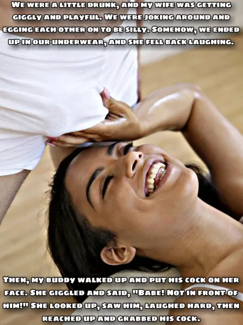 Not in front of him!