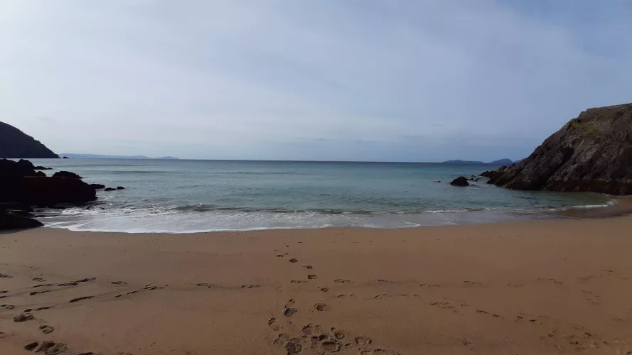 One of those untouched and coldest beaches in Europe