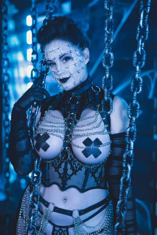 The new Hellraiser film looks amazing! Pinhead by Meg Turney