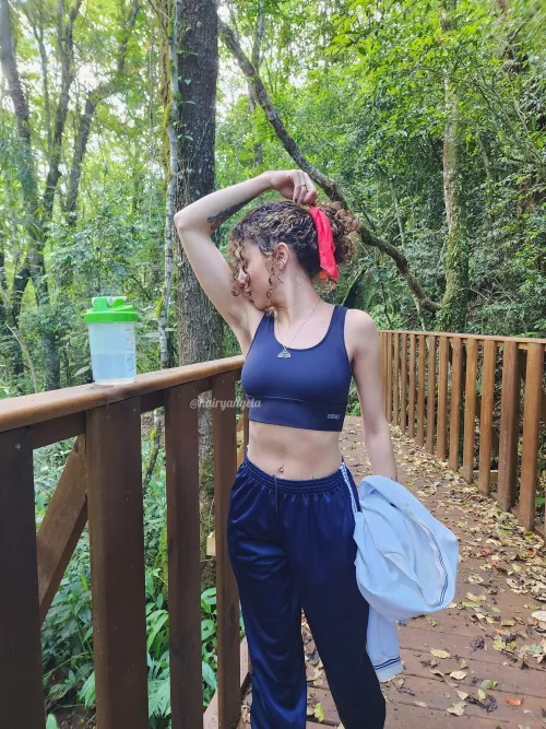 After hours of walking it smells even better 🤤