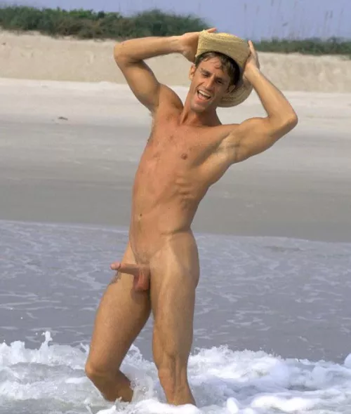 “At the beach” …