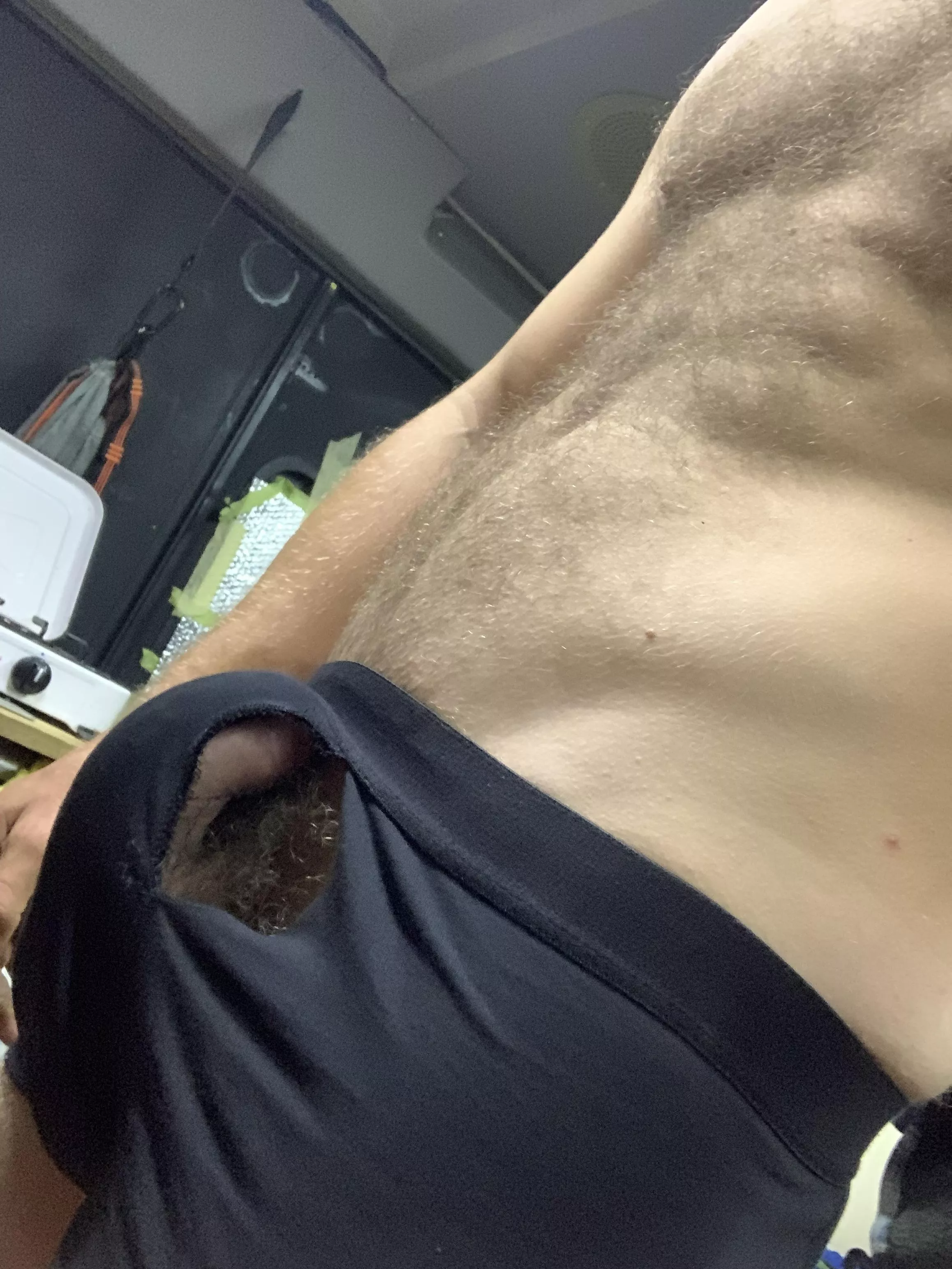 Brand new boxers and the seam ripped, I’m going to blame bad stitching and not my size