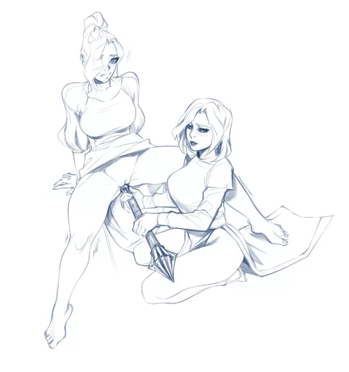 Cleric Gals being Pals (Momdadno)