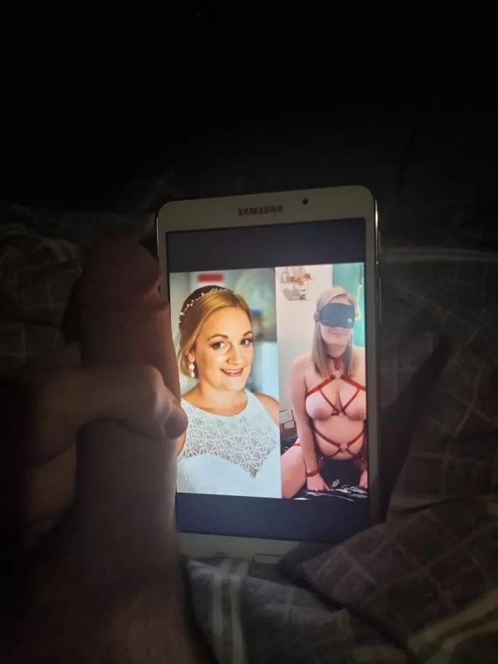 DMs open for requests. stroking my cock for this redditors wife. tell him what you think of her in the comments for priority requests