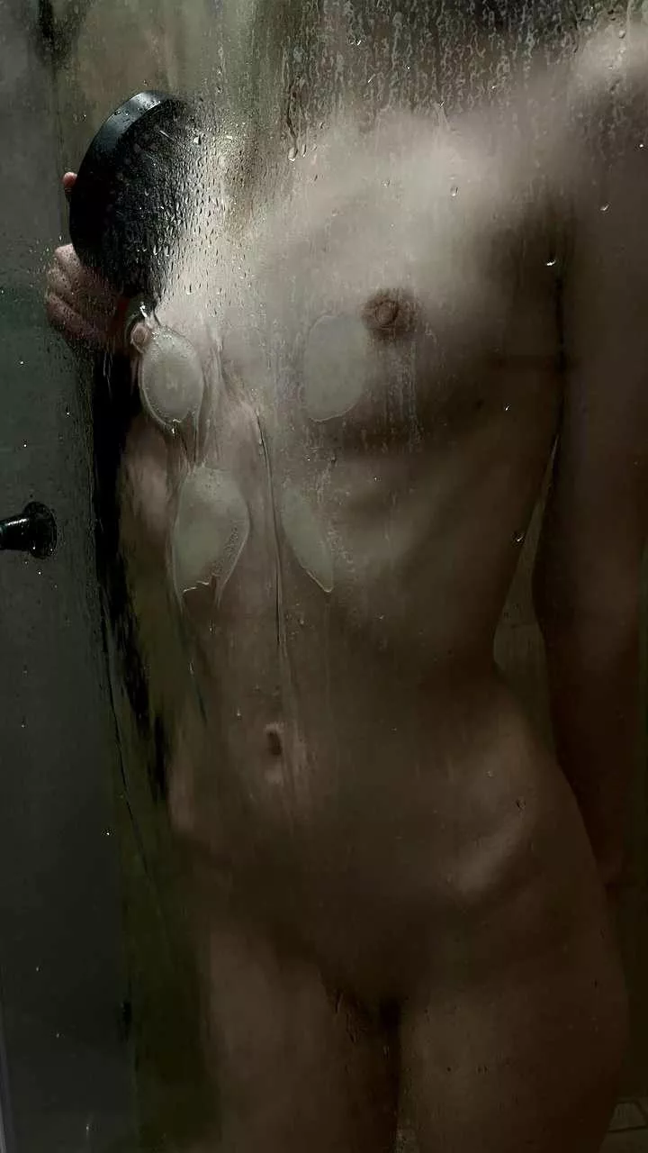 do you want to take a shower with a cute blonde?