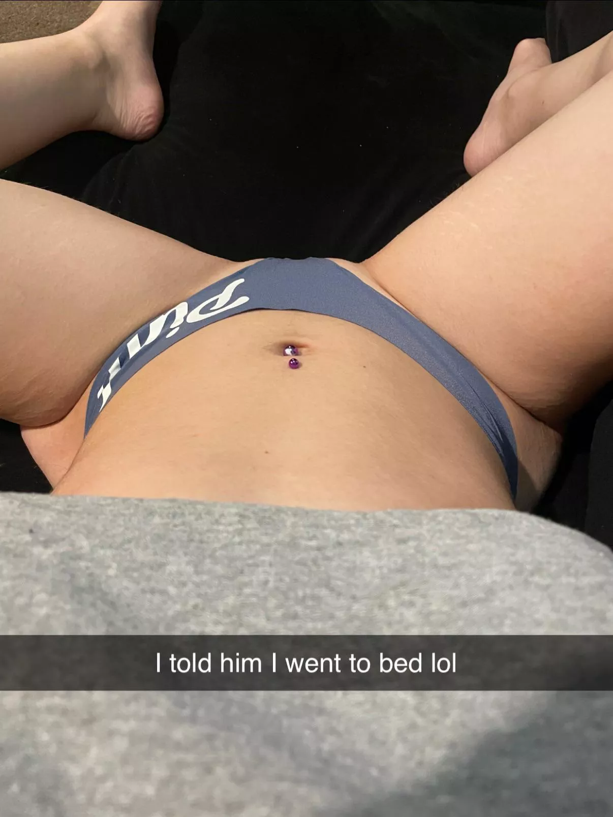 He thinks I went to bed, but I’m up sending nudes 😂🥵