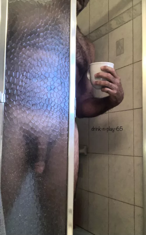 Here’s a thought: put my coffee down, get naked & get in here