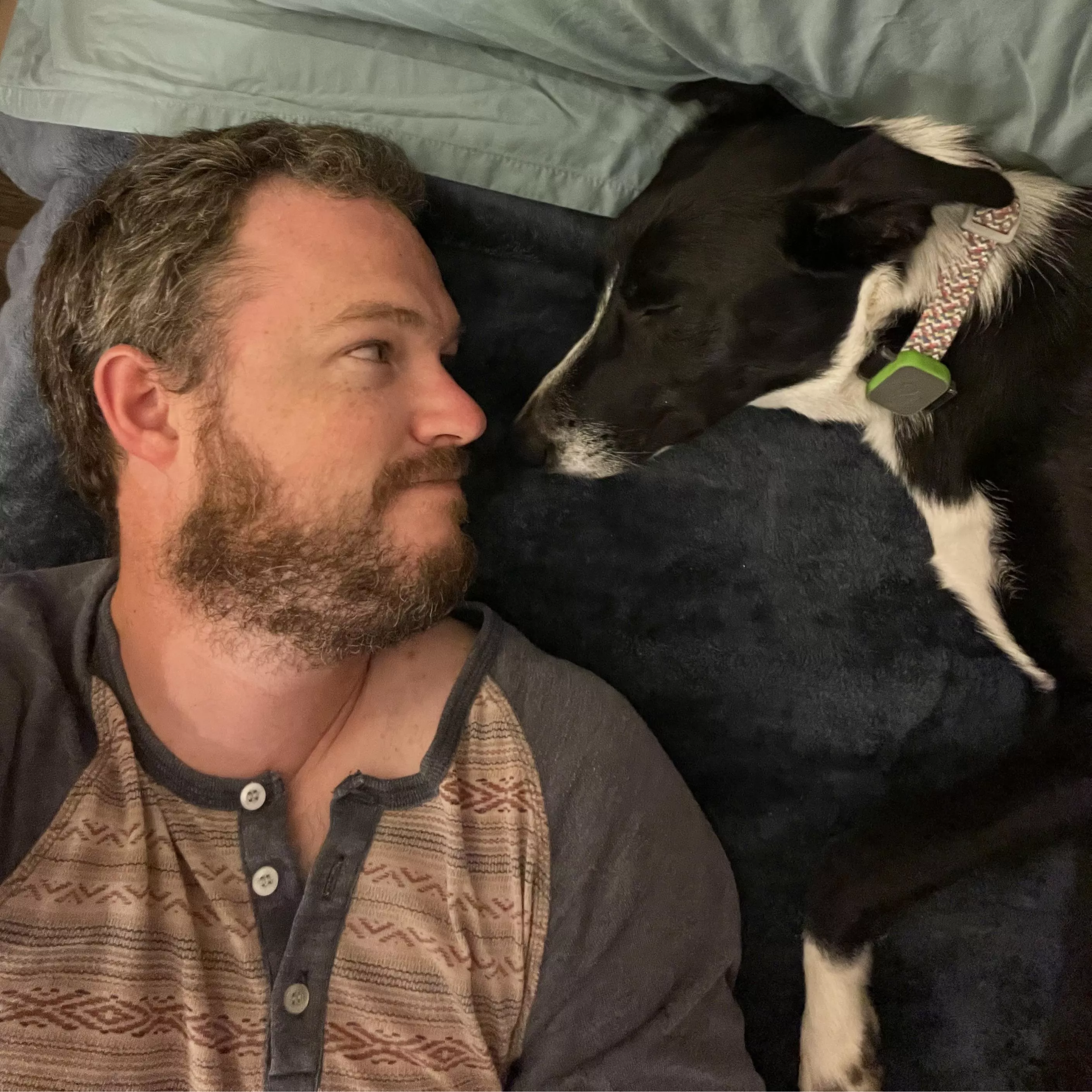 I almost conned her into giving me some snuggles