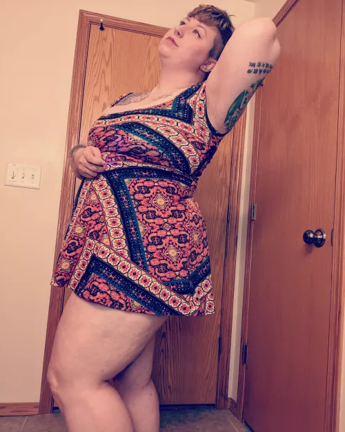 I think this dress is the perfect length 🤩