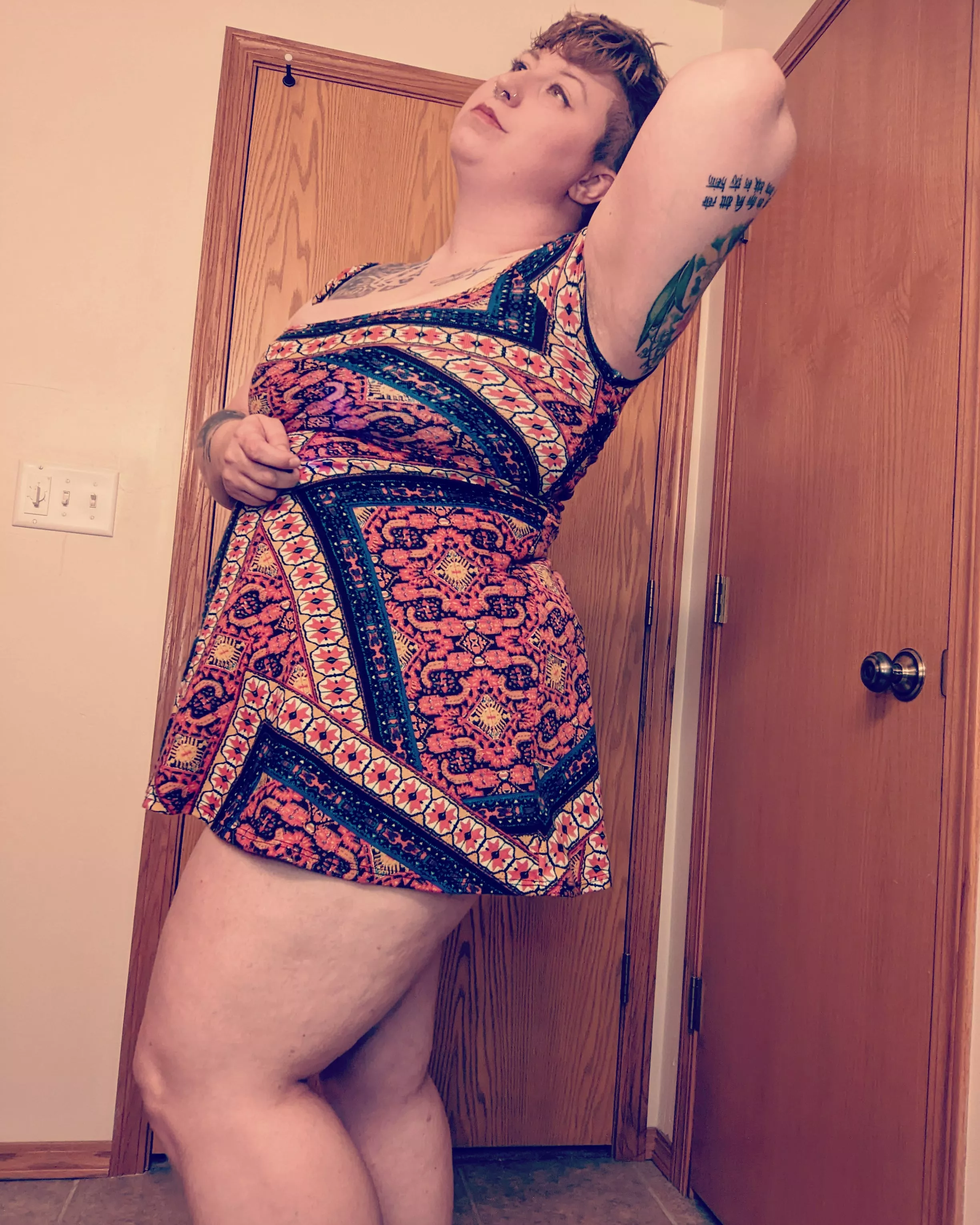 I think this dress is the perfect length 🤩