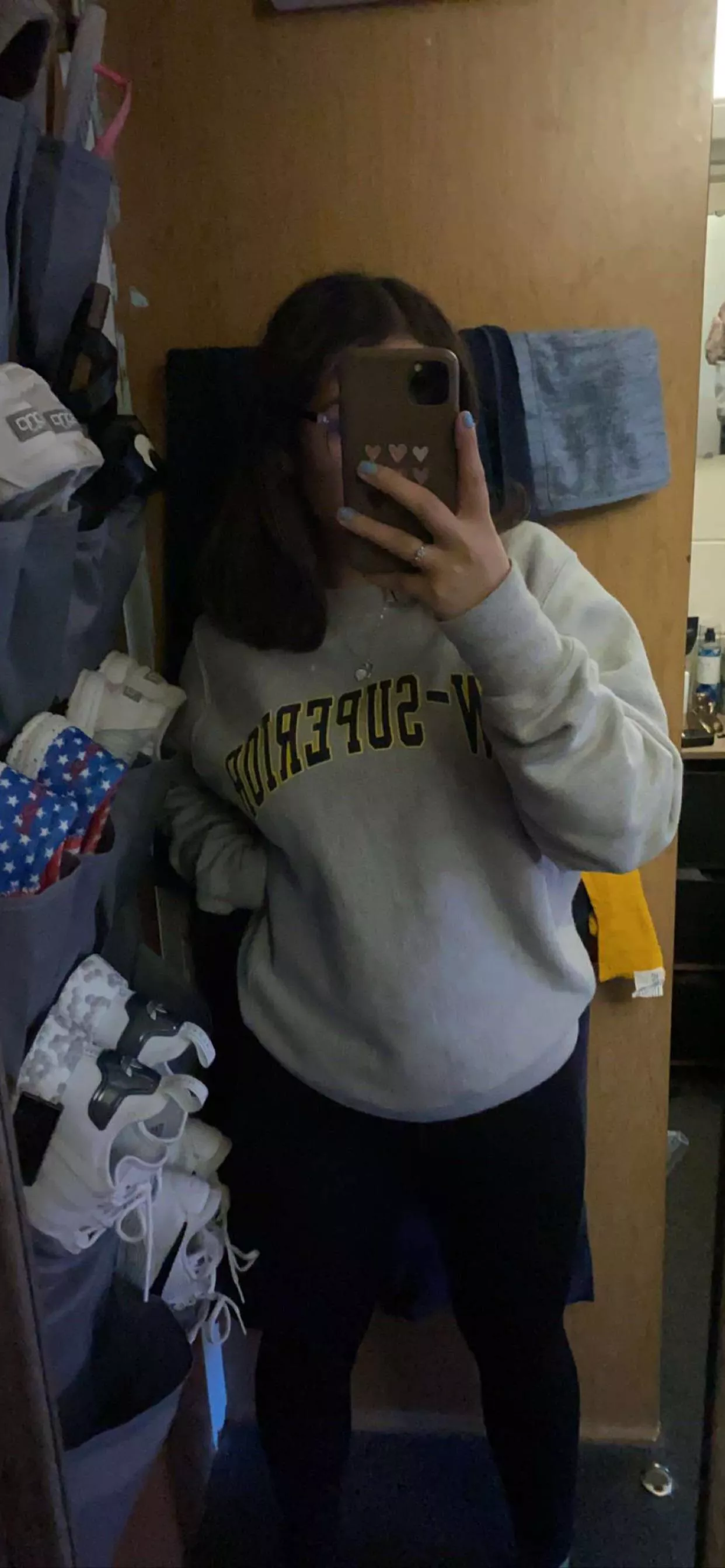 I wore leggings around my dads friend and got fucked for it