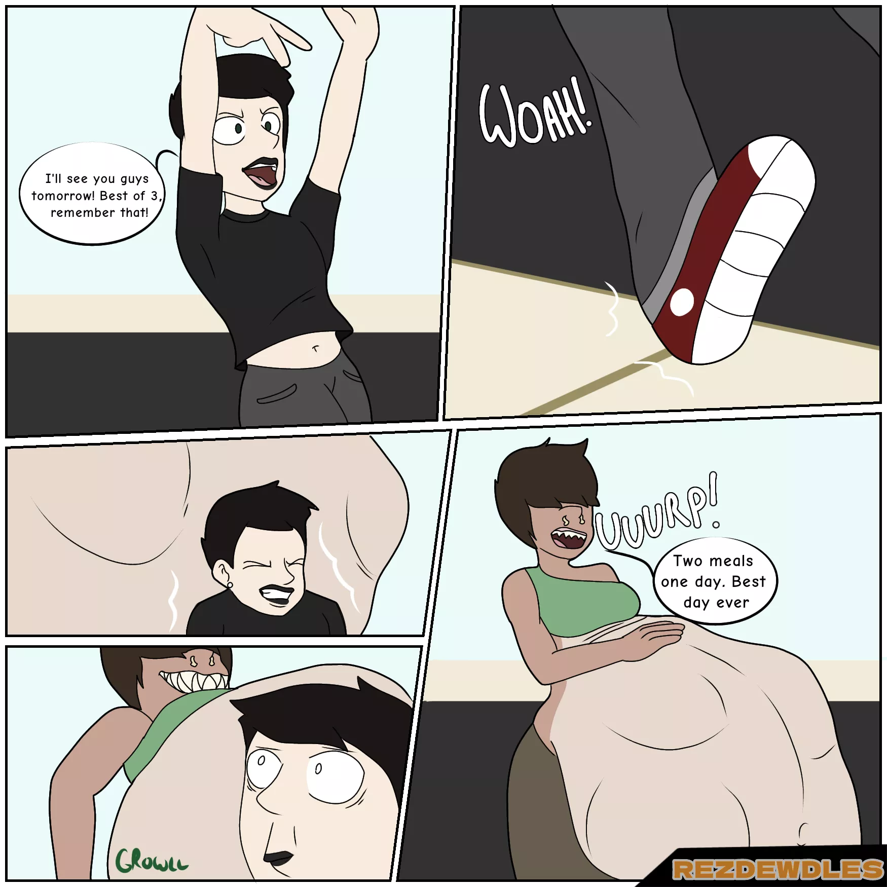 {Image} Voretober Day 23: Trip (Art by RezDewdles)