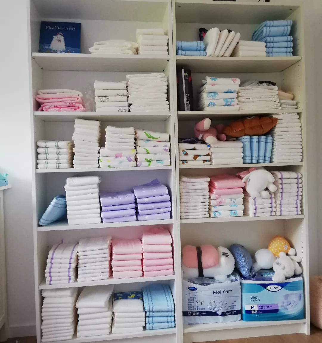 lots of people asked to see my diaper stash so I am happy to share 😊