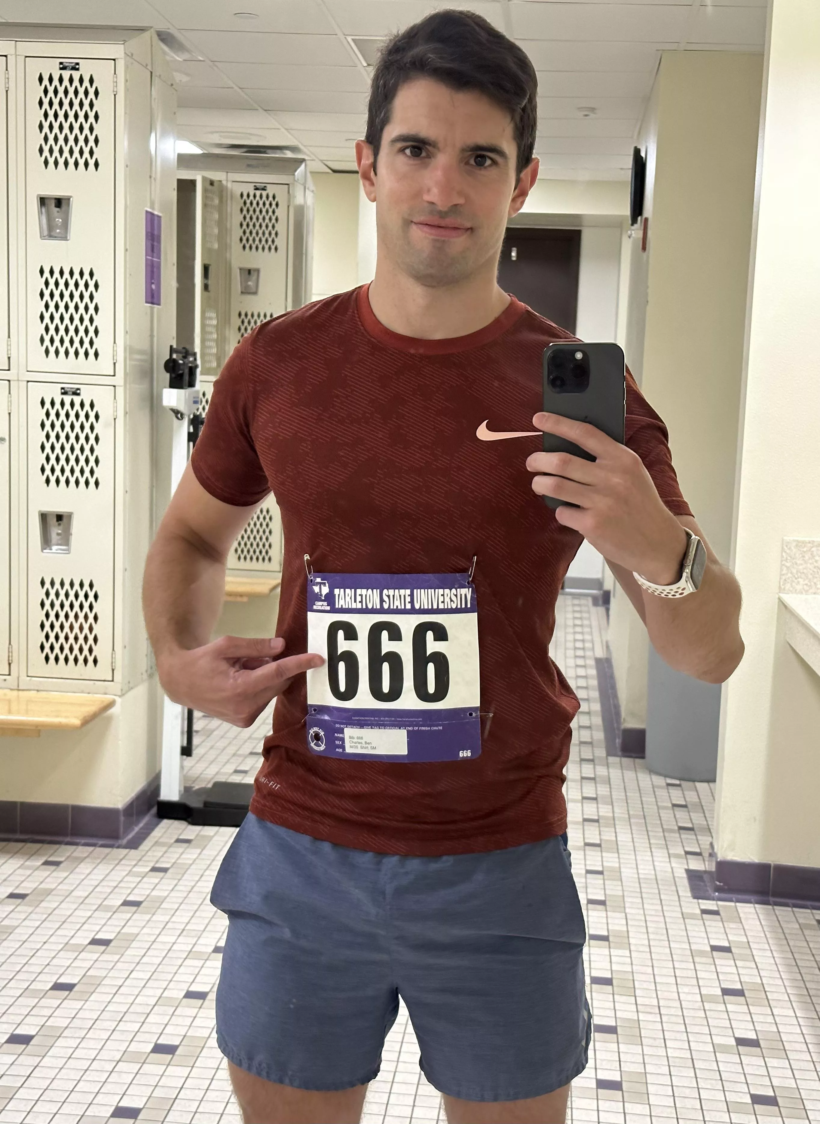 Made a deal with the devil, came in first in my division at a local 5K!