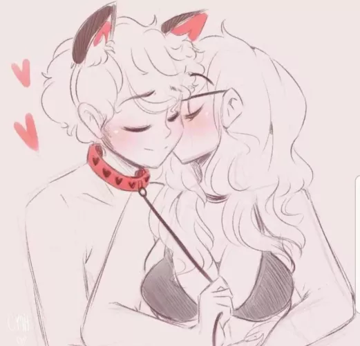 My good boy and me😊