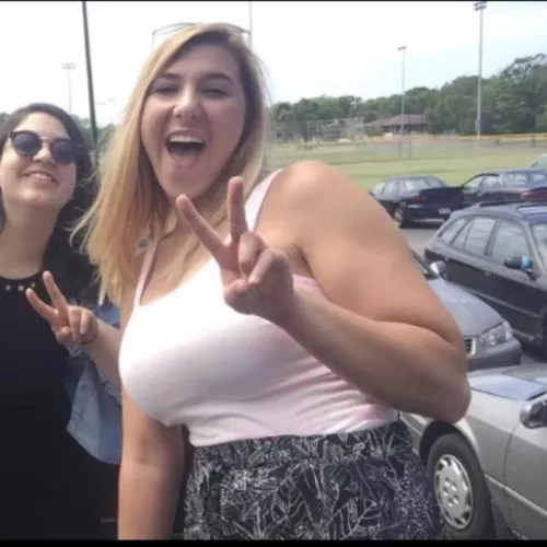 My sisters best friend lets me feel them whenever 😝