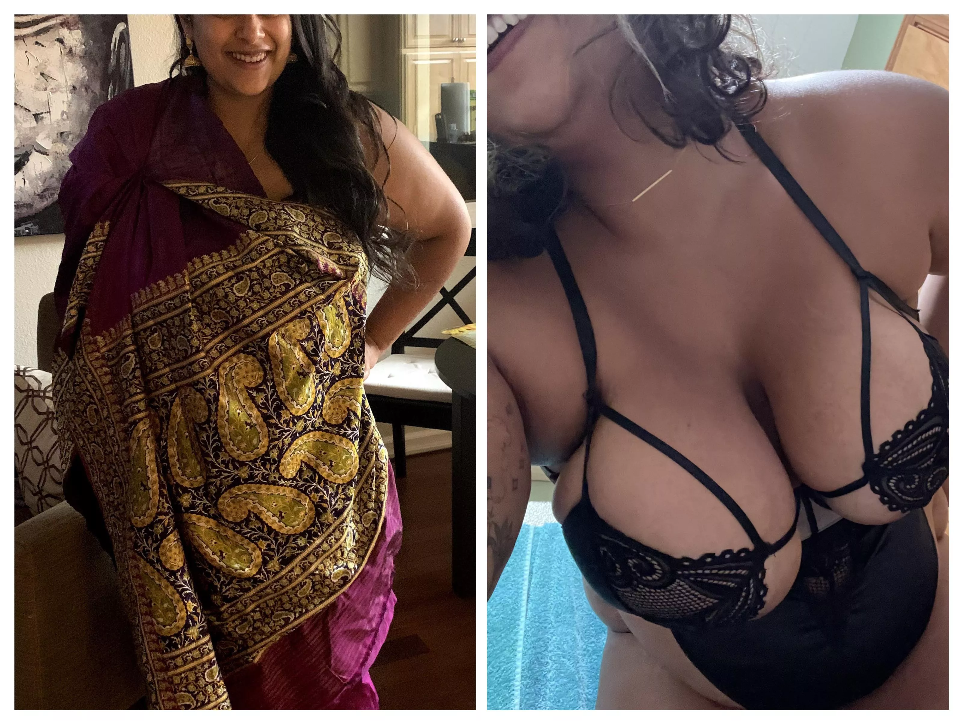 Sanskari in the streets/ slut in the sheets 🪔 Happy Diwali 🎇 [f]