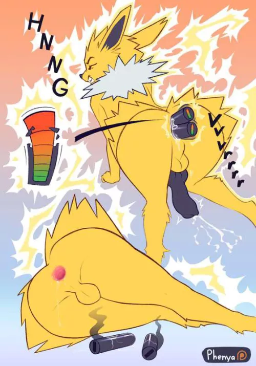 Should recreate this when I next cosplay Jolteon? (Phenya)