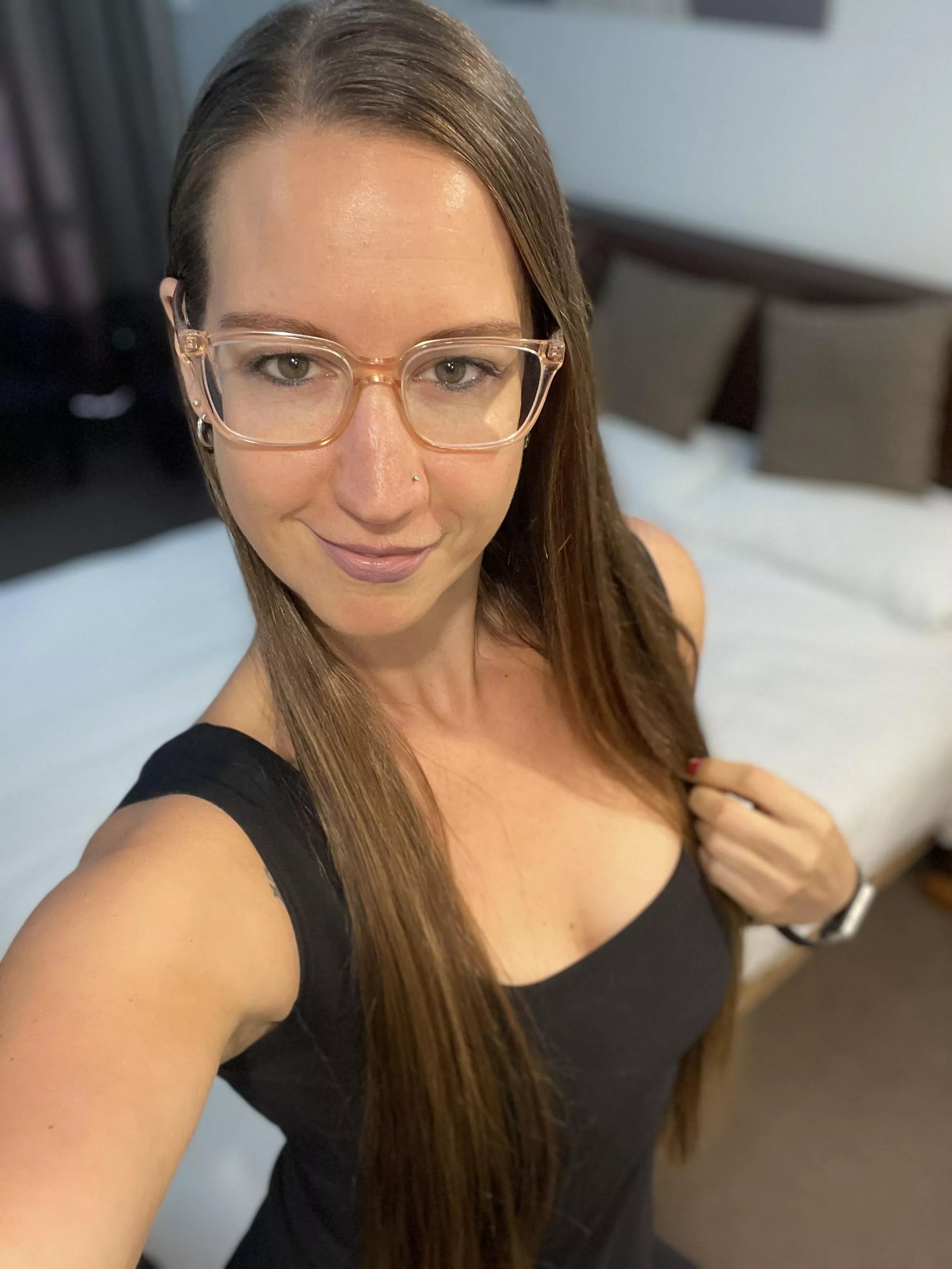 That “cum with me” face