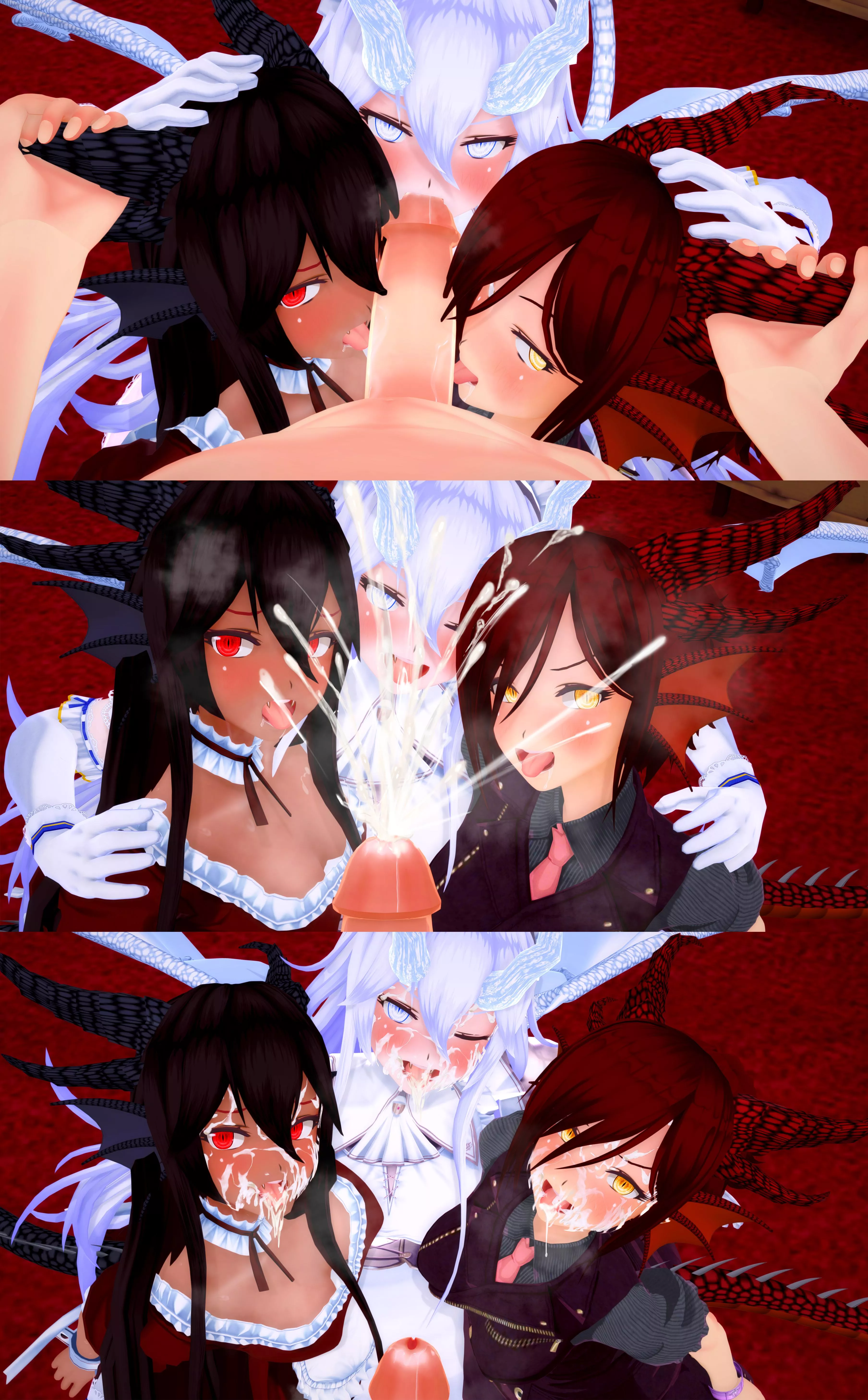 The 3 Dragons of the restaurant need to be fed...