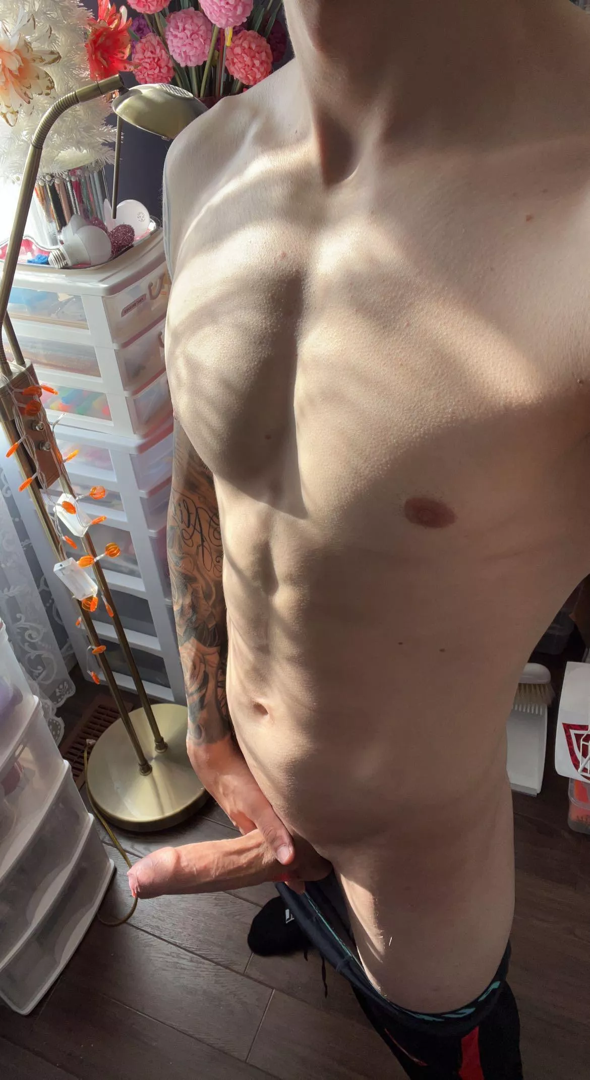 The sunlight brings out my cock, oops i meant sleeve 👀