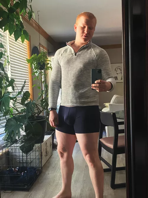 They shouldn’t make me wear pants to work (self)