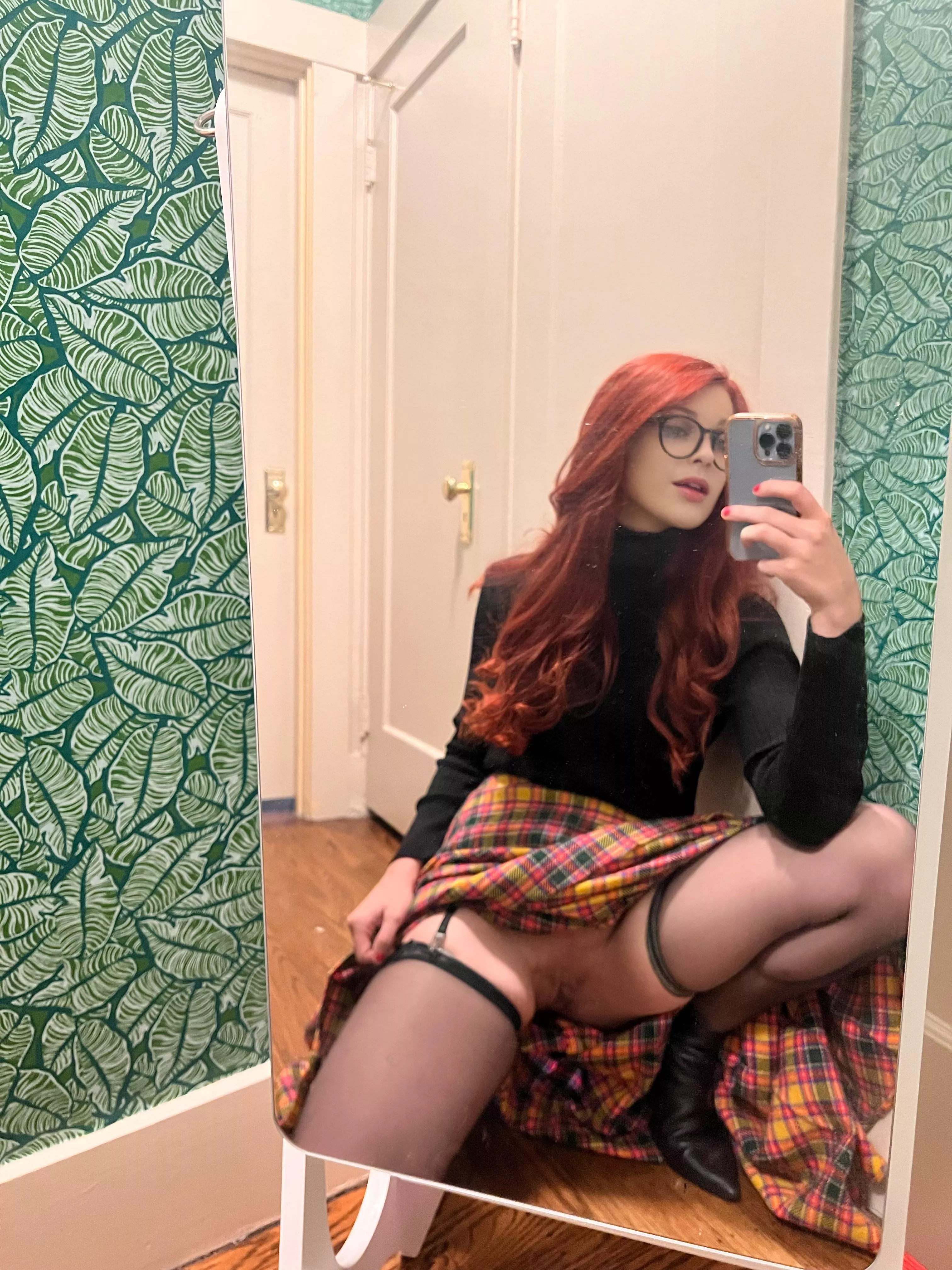 Thigh highs are an important part of my daily uniform