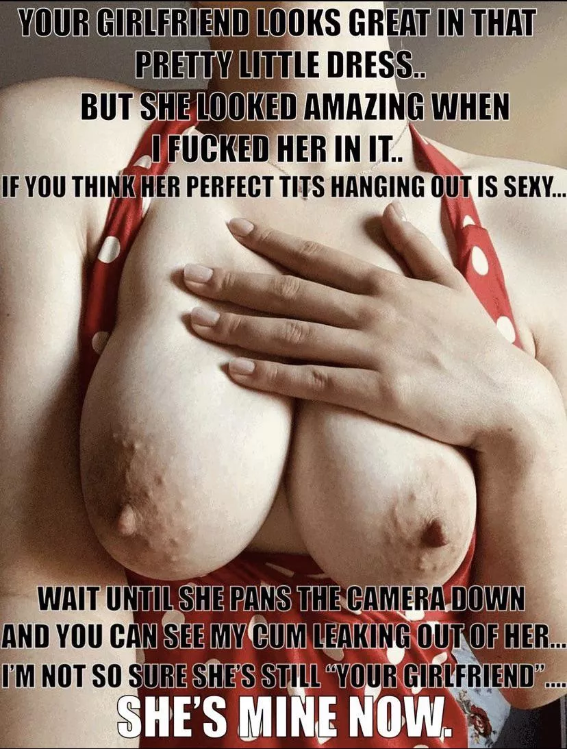 Your girl should wear that dress more often… 😈