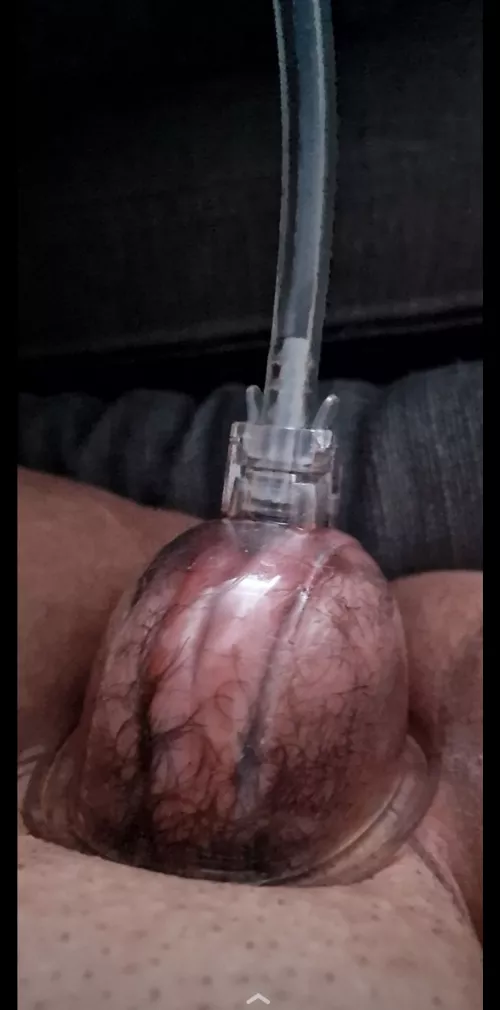 An hour's worth of pumping... Who wants to see the results?