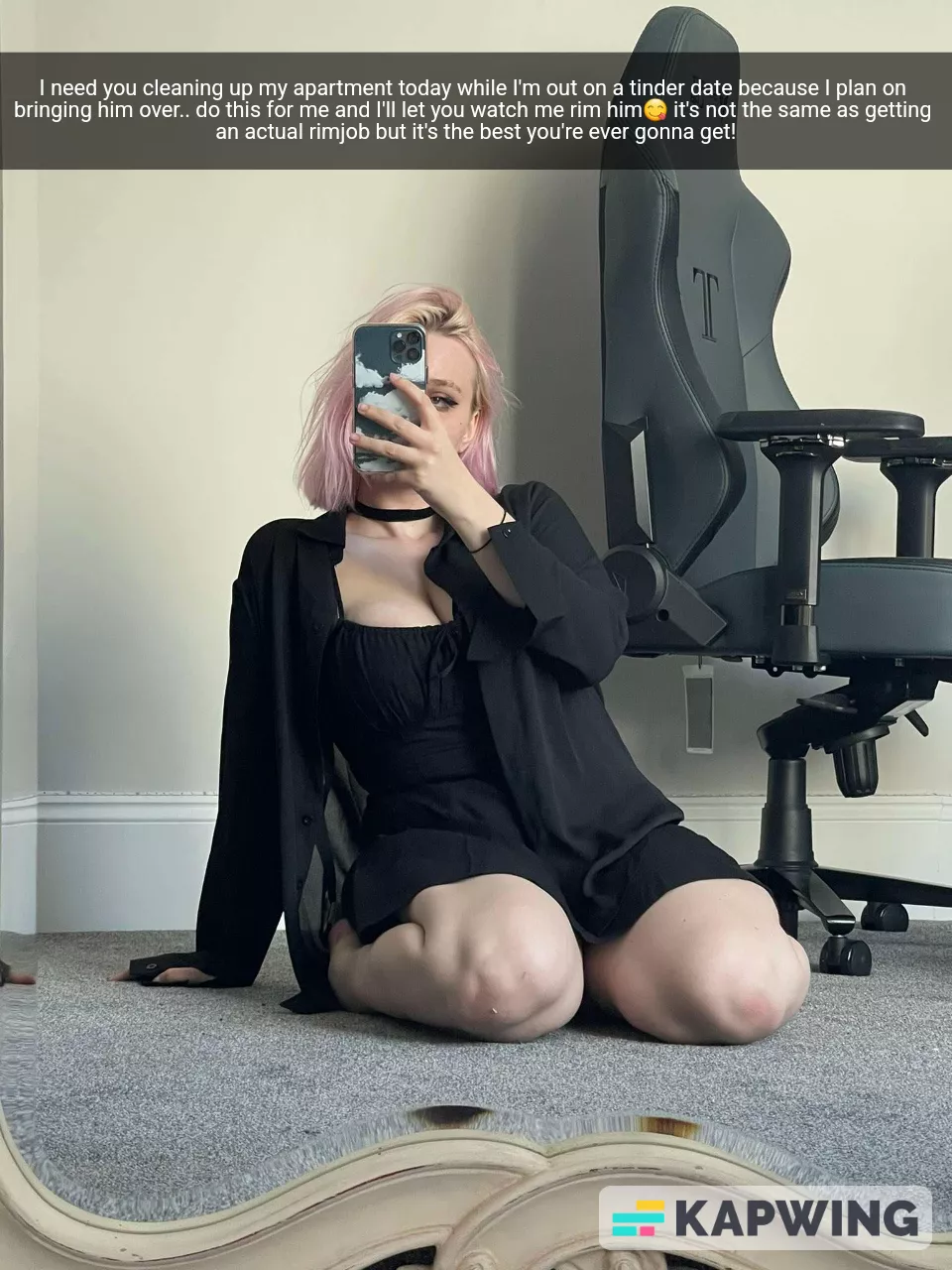 Best you're ever gonna get is watching your gf give a rimjob to her date