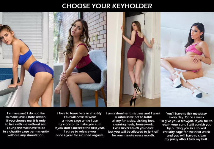 Choose Your Keyholder - Chastity Game [1]