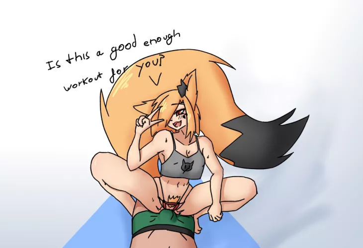 Foxgirl workout (OC)