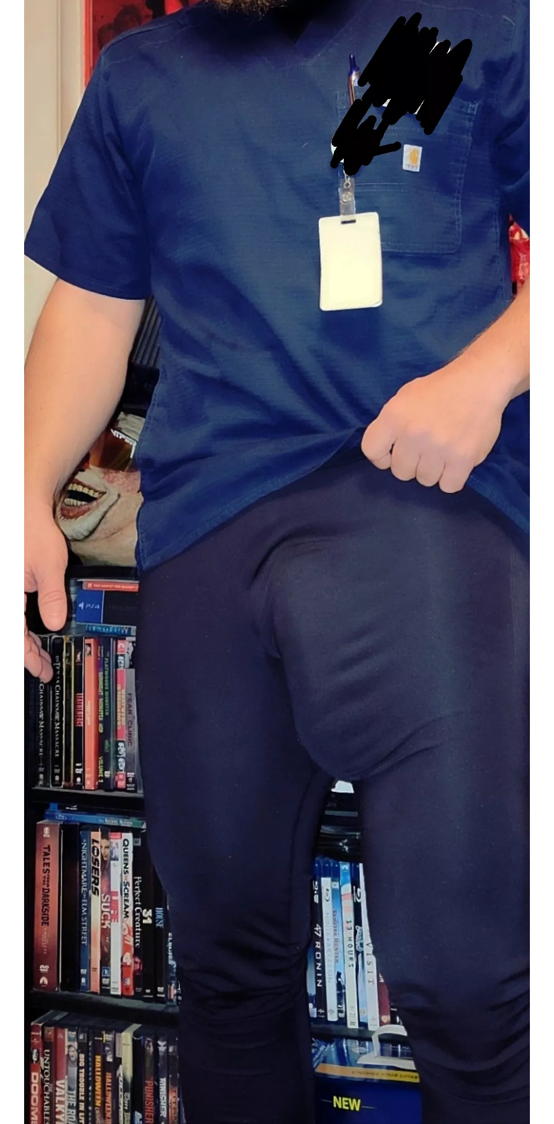 gotta wear leggings under my pants in this cold weather to ride the motorcycle to work. lol