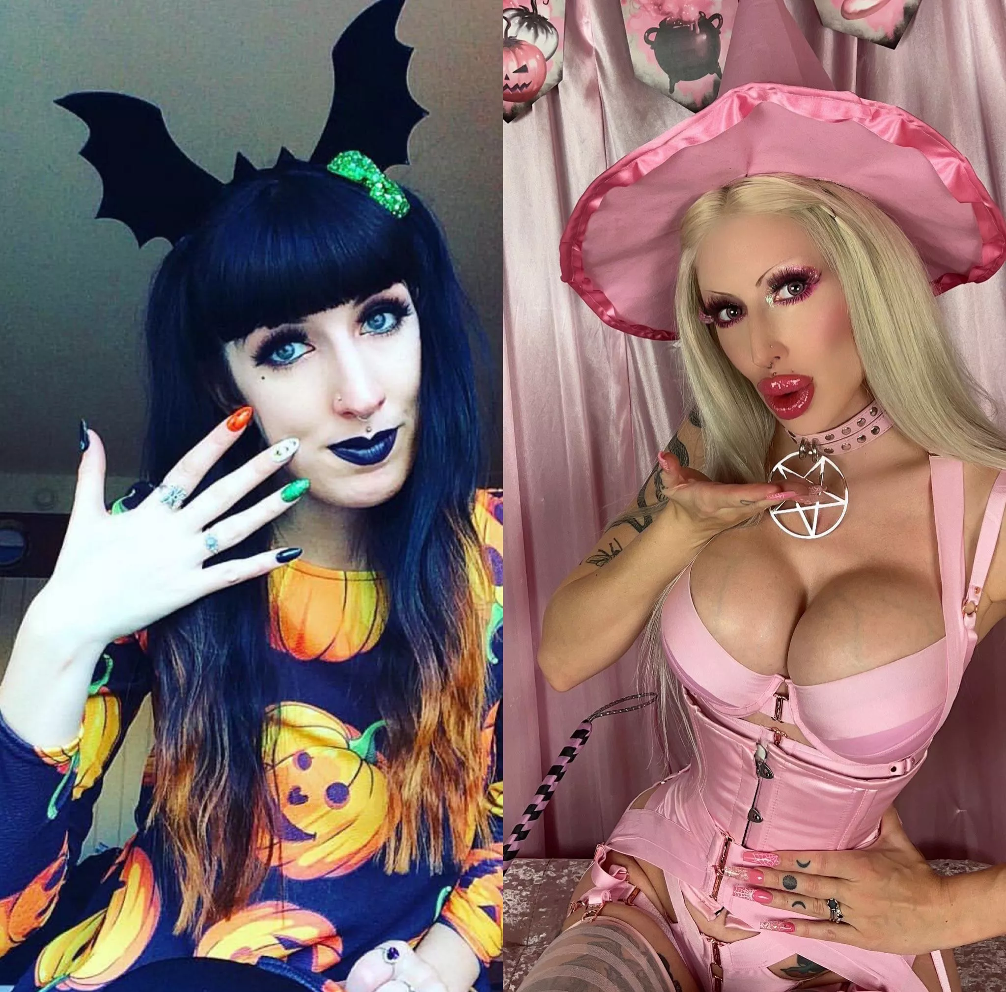 Halloween then and now