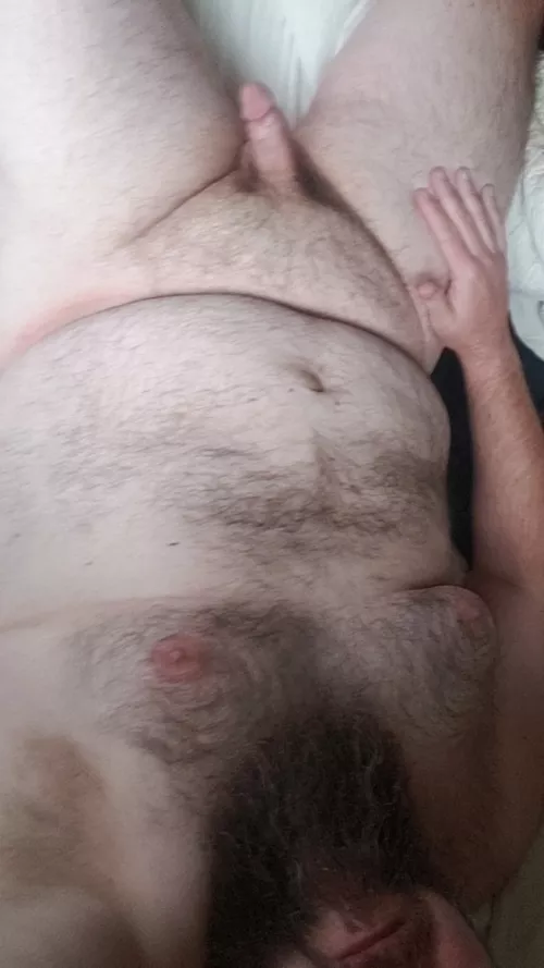 Hanging out and trying something new.