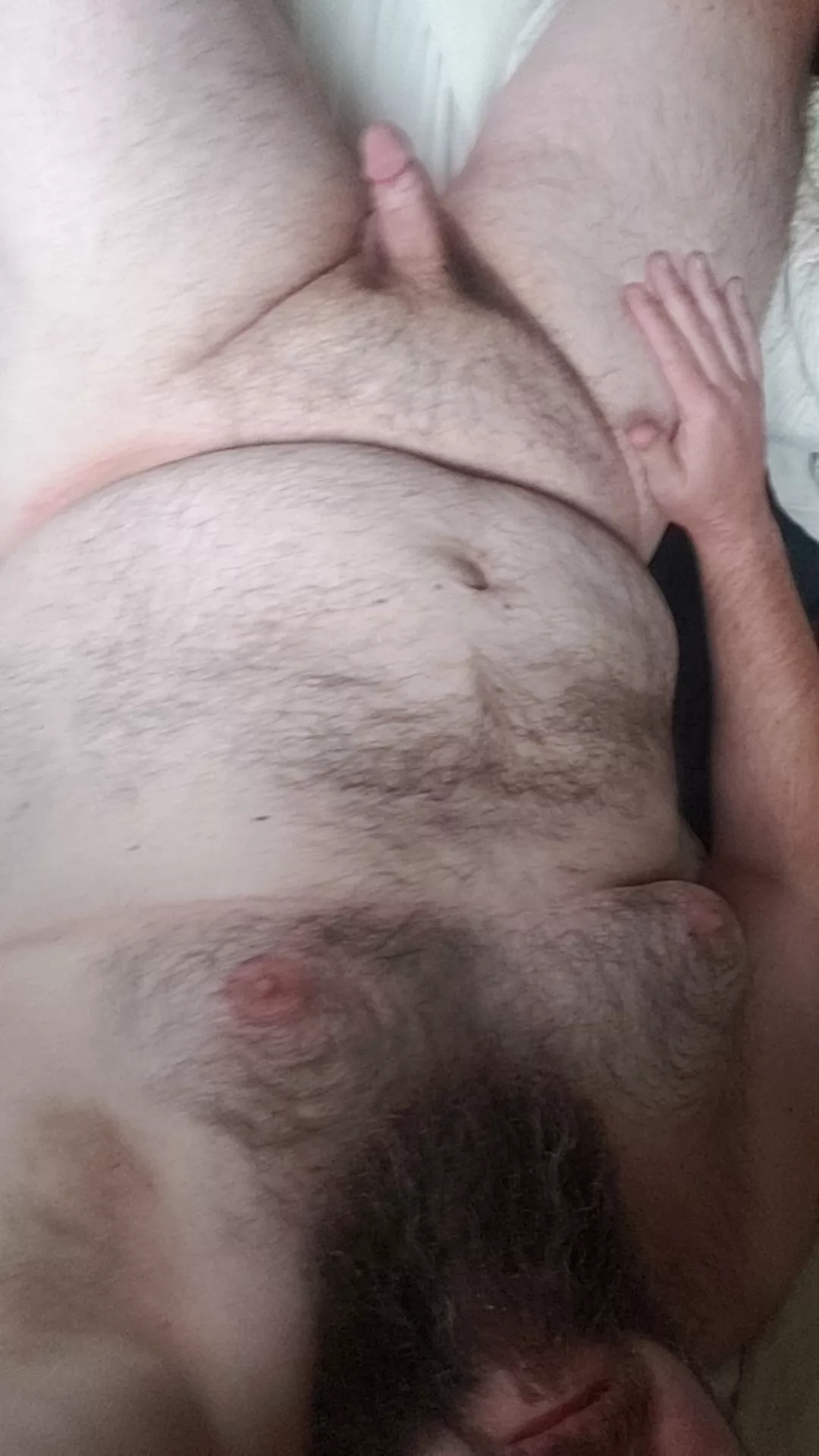 Hanging out and trying something new.