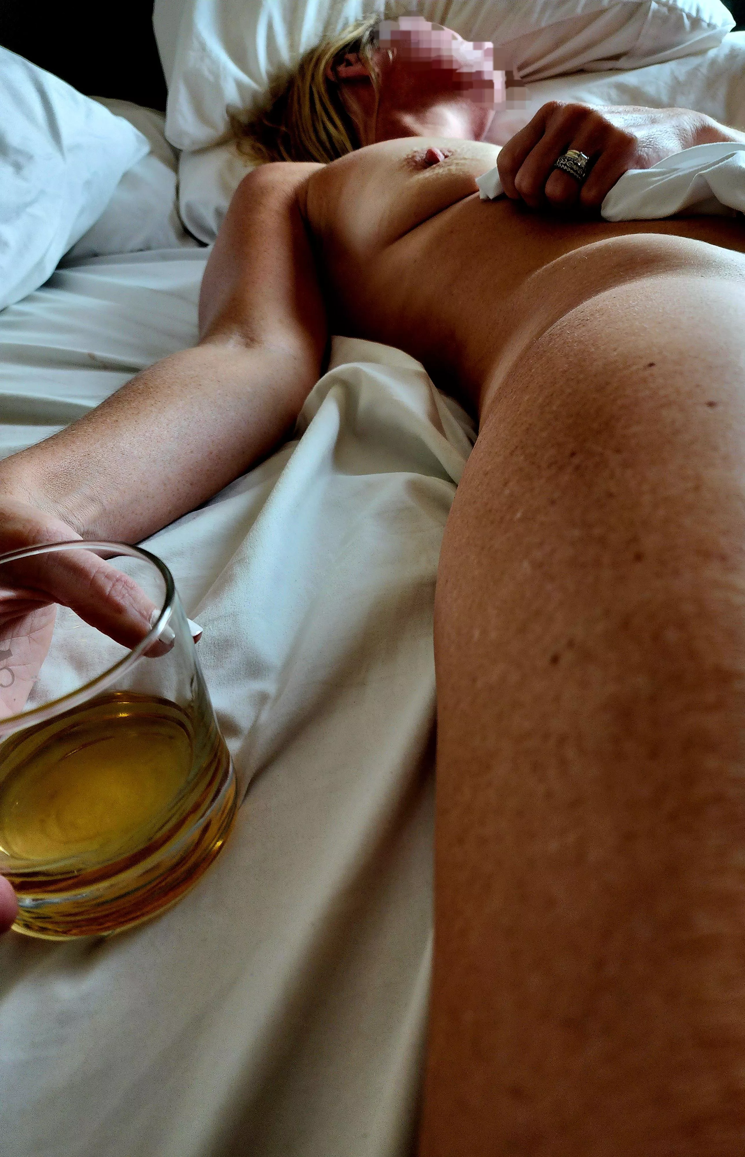 I had to give some sugar to Hubby, but I can't stop thinking about this weekend's naughty plans! 42(f)