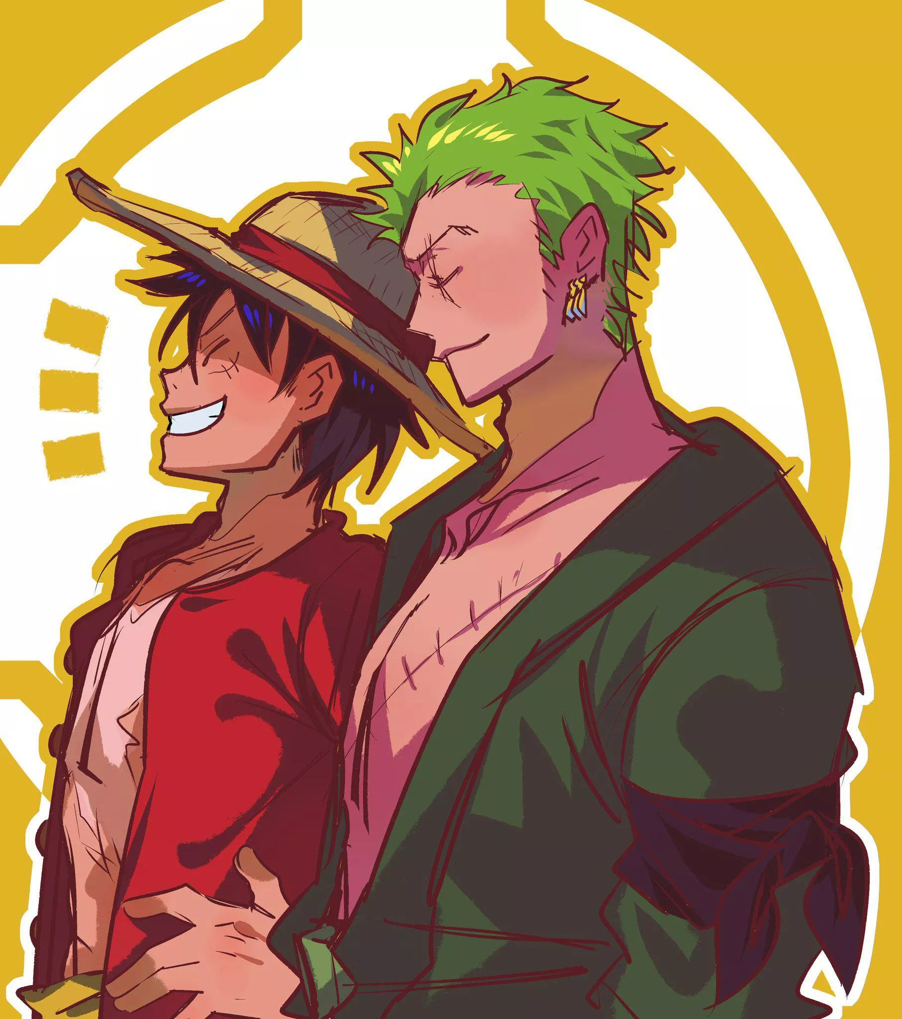 It’s A ZoLu Kind Of Day (By @Durpudink) | ZoLu | One Piece