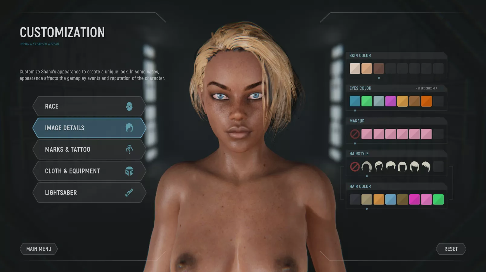 Main character variation (StarLord Games) [Star Wars: Path of lust].