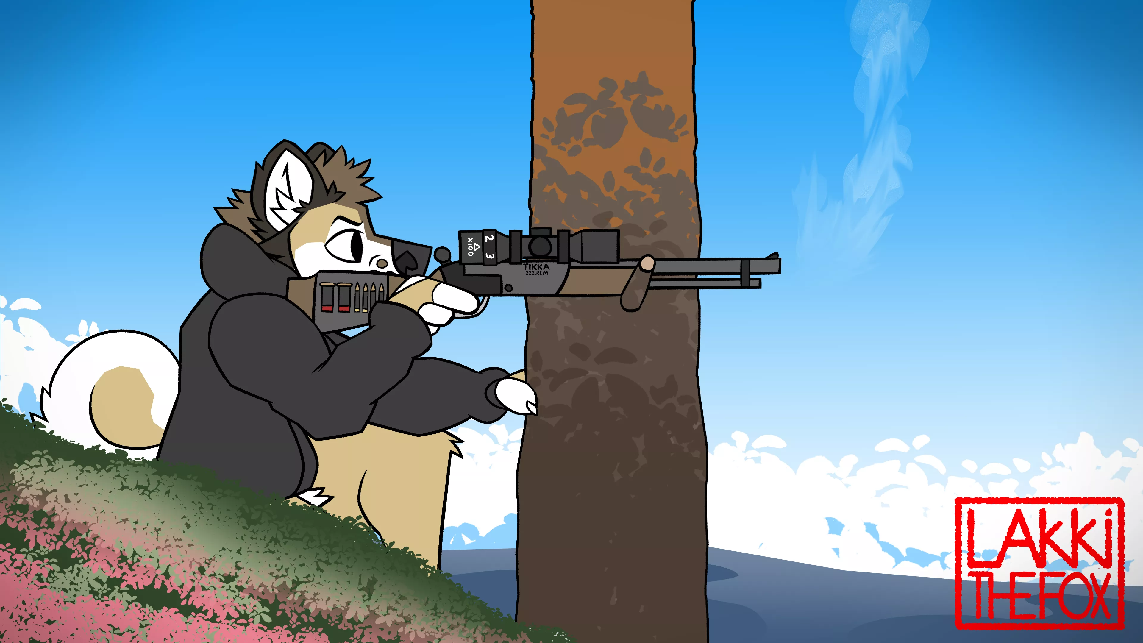 Marksman (Art by @LakkiTheFox)